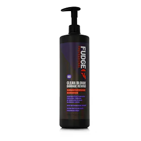 Fudge Clean Blonde Damage Rewind Violet-Toning Shampoo 1000 ml