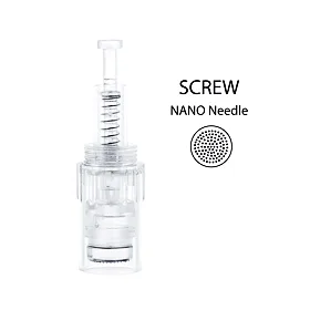 BBmessopen náhradní sterilní hlavice k Electric Microneedling Pen NANO jehly (vnější závit) 1 ks