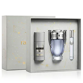 Rabanne Invictus EDT 100 ml + EDT MINI 10 ml + DEO ve spreji 150 ml M
