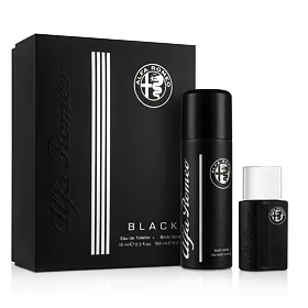 Alfa Romeo Black EDT 15 ml + tělový sprej 150 ml M